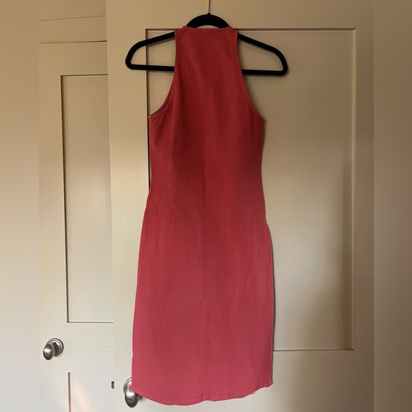 Monrow body con tank dress terracotta size XS - Picture 5 of 5